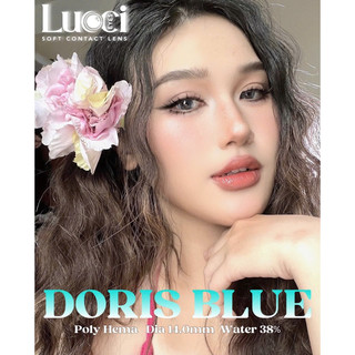 DORIS BLUE Lens ( Có tặng khay đựng lens )