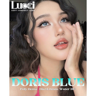 DORIS BLUE Lens ( Có tặng khay đựng lens )