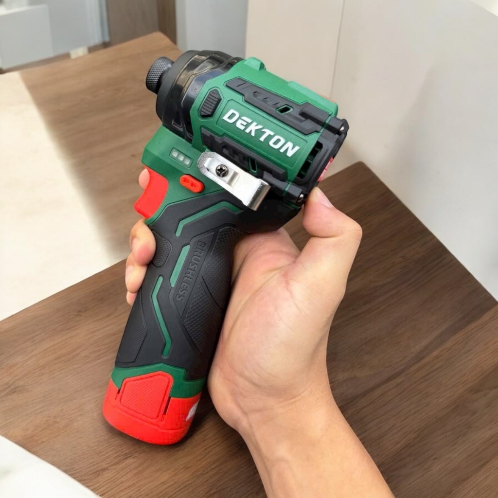 CHUYÊN VÍT 16,8V DEKTON  D16-CV180PRO  - Motor Brushless - Lực Siết 180Nm - Điều Tốc Vô Cấp