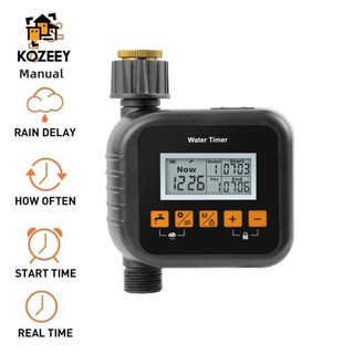 Hẹn Giờ tự động tưới nước Water time , có nhiều chế độ tưới, có cảm biến mưa, chăm sóc vườn cây, làm mát mái nhà.