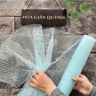 CUỘN LƯỚI Ô VUÔNG gói hoa gói quà