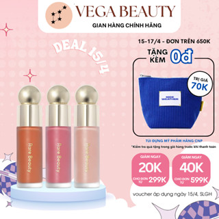 [ĐỦ BILL SEPHORA] Má hồng dạng kem RARE BEAUTY by Selena Gomez Soft Pinch Liquid Blush 6 màu tự nhiên ửng hồng, bám lâu