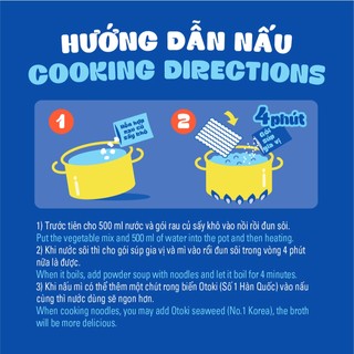Combo 3 Gói Mì Jin Không Cay Otoki 120G