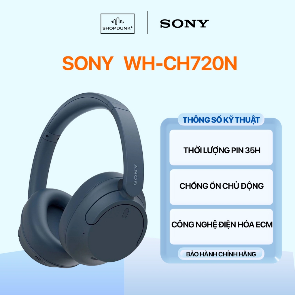 Tai nghe chống ồn Sony WH-CH720N