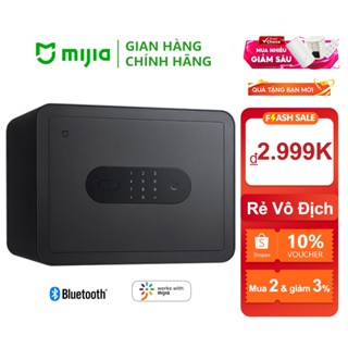 Két sắt điện tử vân tay thông minh Xiaomi Mijia Smart Safe tích hợp vân tay kết nối Wifi Bluetooth app Xiaomi home