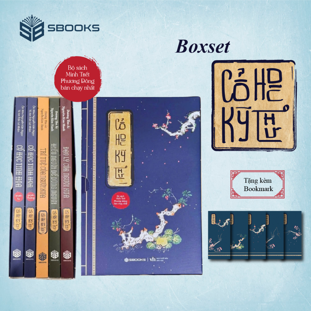 Sách Combo Boxset 5 Cuốn Cổ Học Kỳ Thư - Tinh Hoa Người Xưa - SBOOKS OFFICIAL