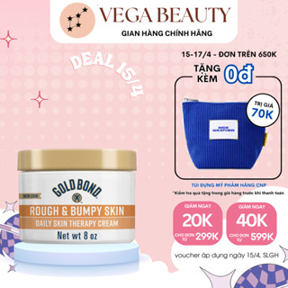 [ĐỌC LƯU Ý Ở MÔ TẢ] Kem dưỡng GOLD BOND Rough and Bumpy Skin 226g dưỡng ẩm, giảm thô ráp sần sùi cho da