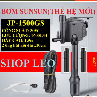 Bơm bể cá SUNSUN đa năng (Bơm chìm bể cá có lọc váng, hút đáy, thổi luồng ,Tạo ôxy)  - lọc hồ cá cảnh