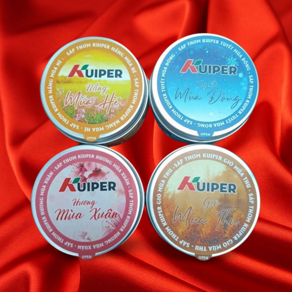 [Dạng sáp] Nước hoa xe hơi cao cấp kuiper 4 mùa 100ml