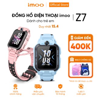 Đồng Hồ Điện Thoại Lắp Sim Trẻ Em imoo Z7 Định Vị/Camera kép/Gọi Video/Sức khỏe/Kháng Nước IPX8