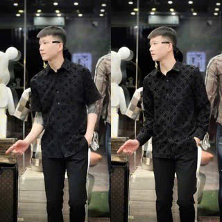 Áo Sơ Mi Nam Dài Tay Cao Cấp Bạ Caro Màu Loang Chất Đũi Chuẩn Đẹp.