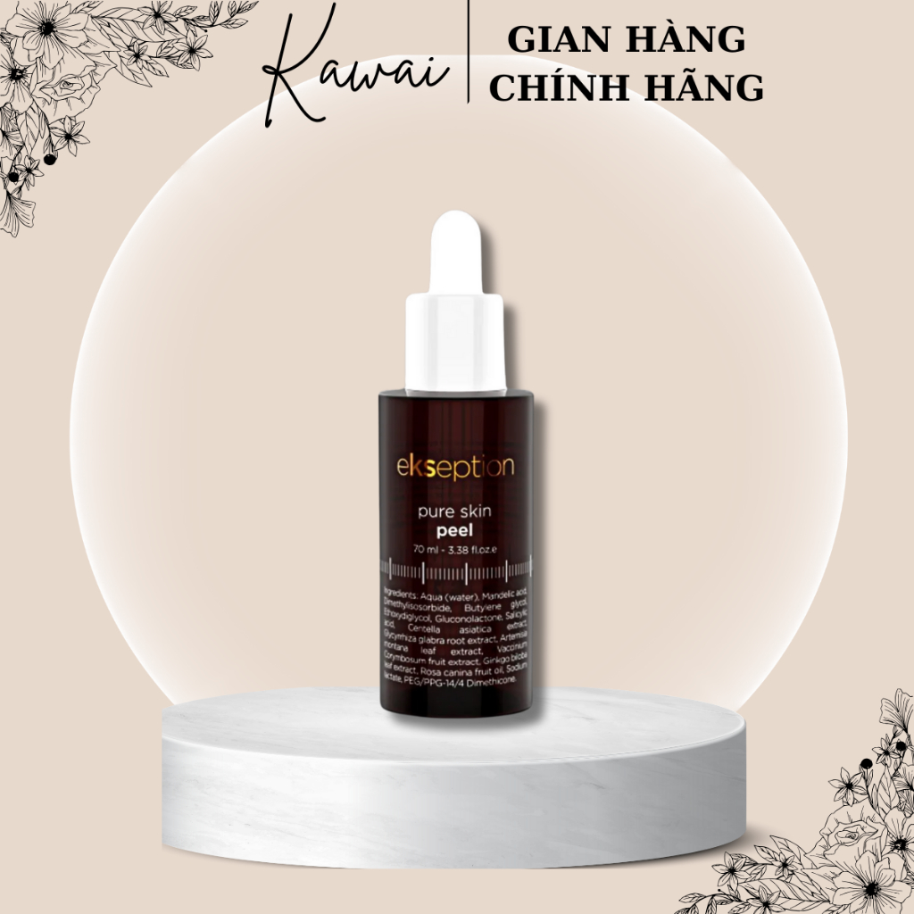 [ 10ml dùng thử ] Tinh Chất Peel Da Ekseption Pure Skin - Retin-oil - Couperix