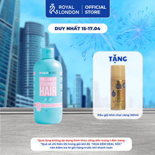 Dầu gội HAIRBURST kích thích mọc tóc dài hơn chắc khỏe hơn 350ml/chai