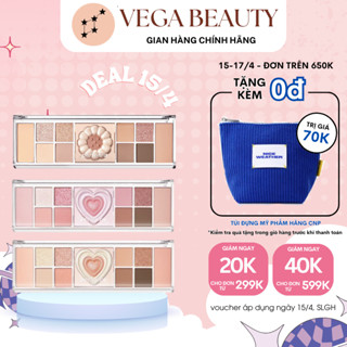 [ĐỦ BILL] Bảng Phấn PERIPERA All Take Mood Like Palette tông màu trendy dễ dùng bao gồm phấn má và phấn highlight