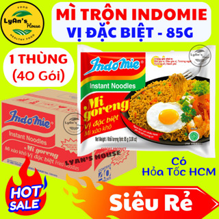 [Có Hỏa Tốc HCM] Thùng MÌ TRỘN Indomie NHIỀU VỊ- Đặc Biệt, Sườn, Bò Cay, Gà Giòn siêu cay- Mì Indonesia Ăn Liền Mì xào