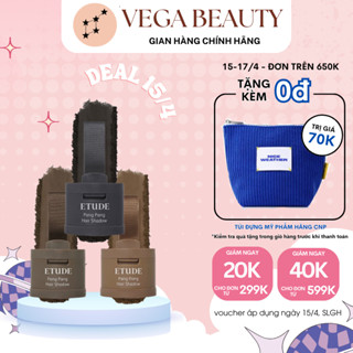 [ĐỦ BILL] Phấn phủ chân tóc ETUDE HOUSE Pang Pang Hair Shadow 3.5g che phủ chân tóc thưa, giúp tóc đều màu, dày hơn