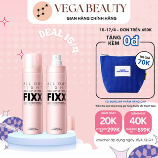 [ĐỦ BILL] Xịt khóa nền SO NATURAL All Day Tight Make Up Setting Fixx 120ml cố định lớp nền và giữ nền lâu trôi
