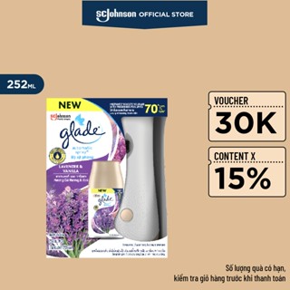 GLADE Bộ Máy & Lõi Xịt thơm phòng tự động Hương Lavender 252ML