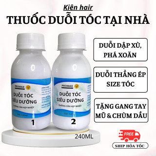 Thuốc duỗi tóc tại nhà không cần kẹp nhiệt, thuốc ép tóc tại nhà đơn giản, hiệu quả | Kienhair