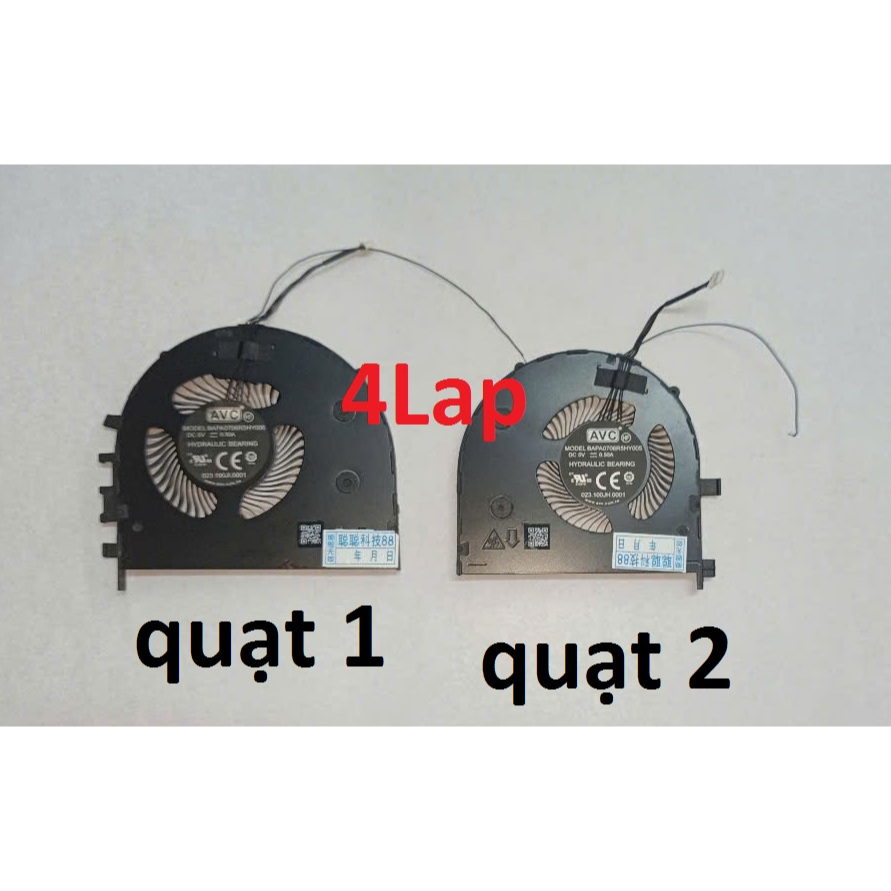 Thay Quạt Tản Nhiệt Fan CPU GPU Laptop Lenovo ThinkPad X1 Extreme 3rd Gen ThinkPad P1 Gen 3