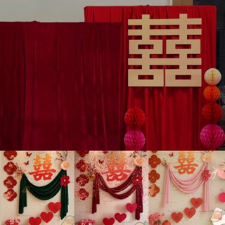 Vải Nhung Đỏ Hồng Phấn Trang Trí Gia Tiên Đám Lễ Cưới Hỏi Decor Trang Trí Lễ Noel Làm Nơ Giáng Sinh Tết Trung Thu