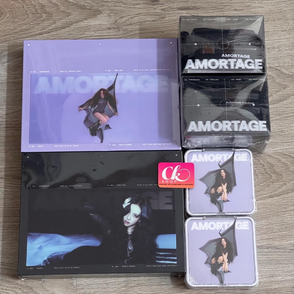 Bộ ảnh album BLACKPINK JISOO - AMORTAGE