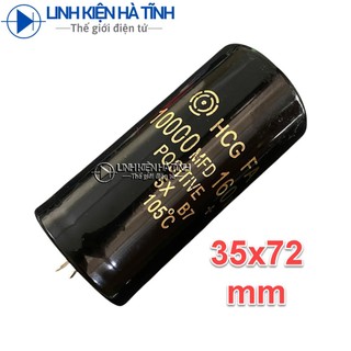 Tụ nguồn cục đẩy HCG FA 160V10000UF / 160V 10000uf / 10000uf 160v 10000MFD mới đường kính tụ 35mm-KA5