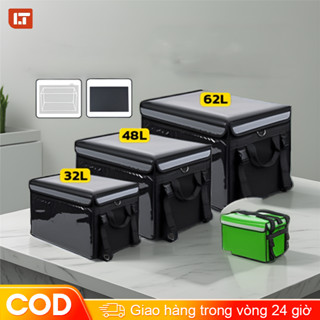 Túi giữ nhiệt giao hàng Túi Làm Lạnh Đồ Uống Cách Nhiệt dung tích 22L/32L/48L/62L dùng cho shipper Dễ dàng làm sạch