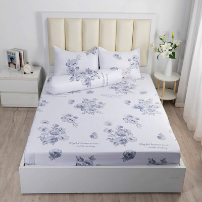 Set 3 món ga gối lụa thái nhập khẩu bodecor bộ ga gối lụa thái loại đẹp, chất lụa thái mềm mịn, thoáng khí , không xù