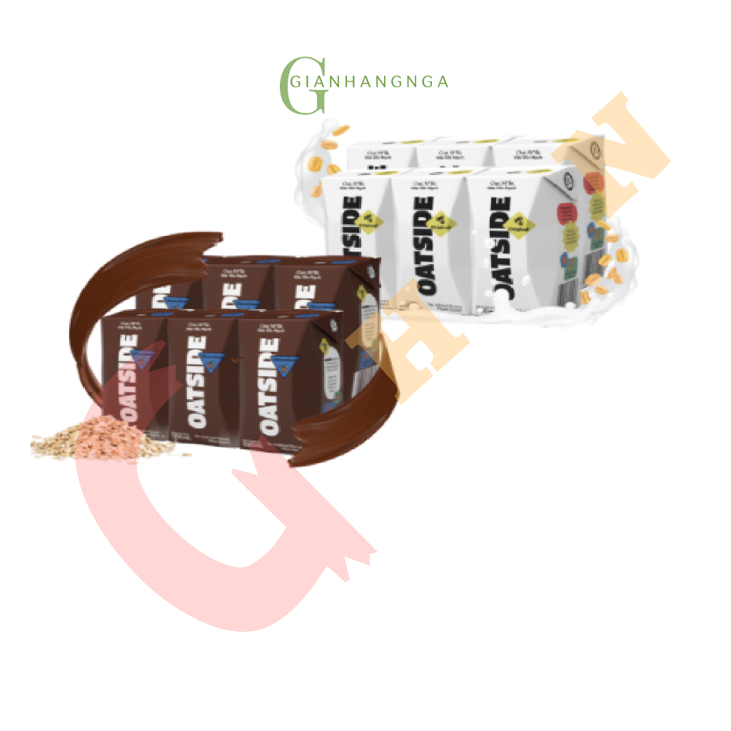 Lốc 3 hộp Hộp x 200ml Sữa Yến Mạch Oatside Barista Oat Milk Thái Lan