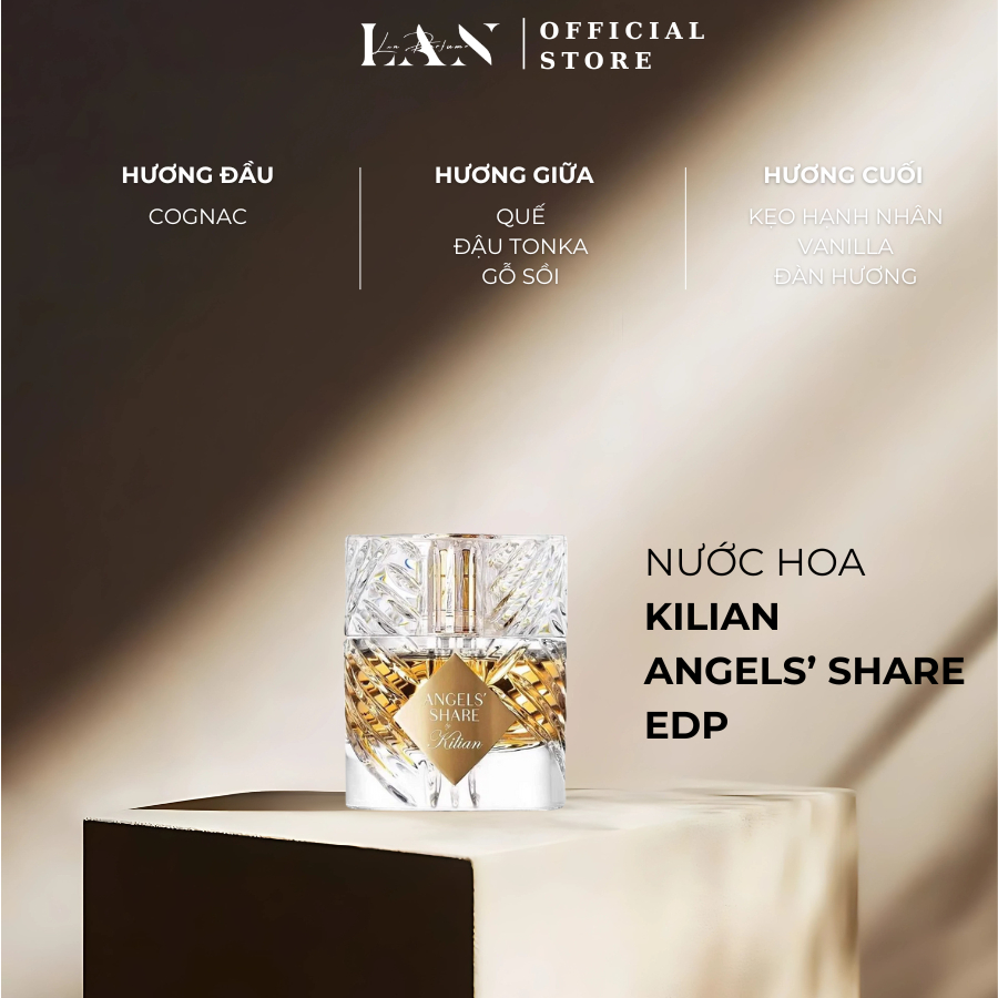 [LAN] Nước Hoa Unisex Kilian Angels’ Share EDP 10/20ml