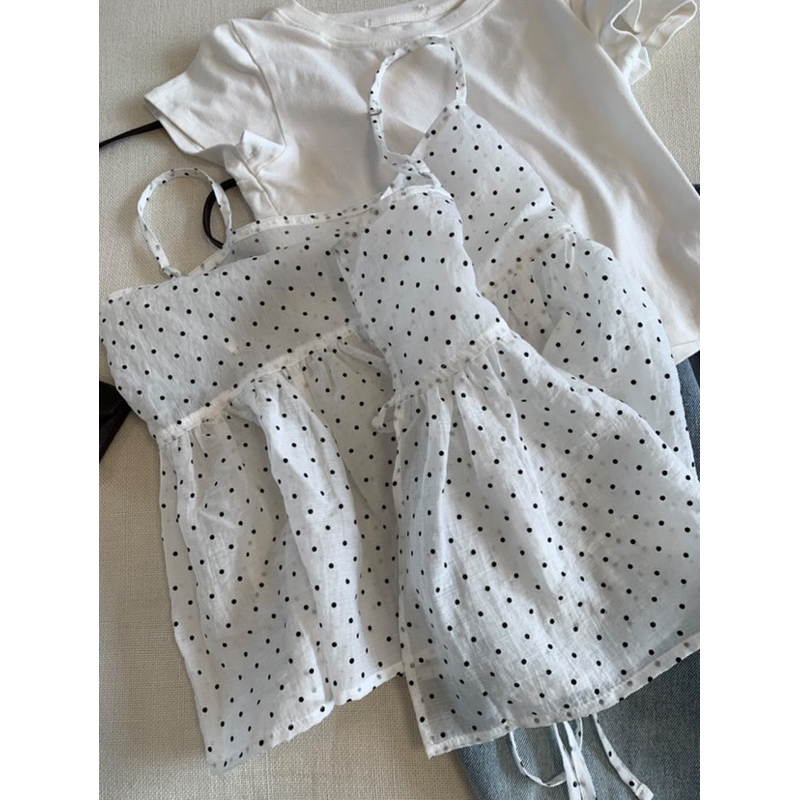 DOB - Set áo mùa hè chấm bi Bebe | BigBuy360 - bigbuy360.vn