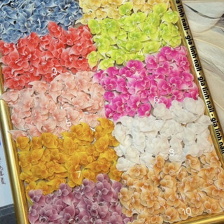 Hoa bột nail | hoa góc nhỏ ( set 2 - 10 bông )