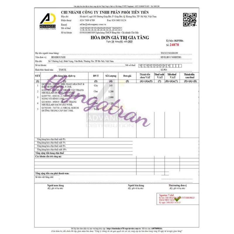 Nước tẩy trang Loreal Tím Xám Bạc 95ml minisize L'Oreal Revitalift HA Hyaluronic Acid giảm dầu mụn | BigBuy360 - bigbuy360.vn