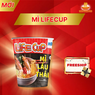 Thùng 24 Ly Mì Lẩu Thái Life Cup 60g/ly