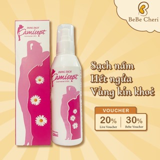 DDVS Phụ Nữ - Nước Rửa vệ sinh Phụ Khoa CAMISEPT - Rửa Sạch, Phòng Phụ Khoa Do Nấm - Chai 200ml