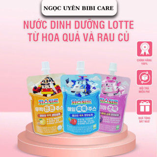 [DATE MỚI] Nước Dinh Dưỡng Lotte Từ Hoa Quả Organic Giúp Bé Phát Triển Chiều Cao, Tăng Cân, Tăng Đề Kháng