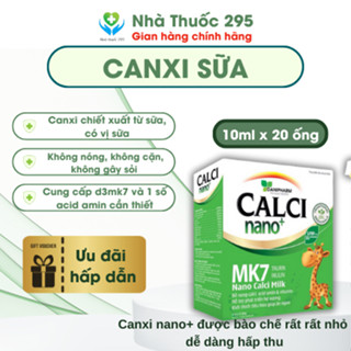 Canxi nano mk7 DANIPHARM sản phẩm cho bé ăn ngon ngủ tốt