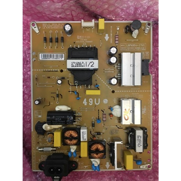 nguồn tivi LG tháo máy zin đẹp chính hãng modle 49UJ632 UK6340 UU660