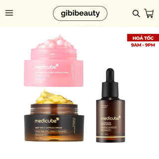 Kem dưỡng và tinh chất làm sáng MEDICUBE Deep Vita C