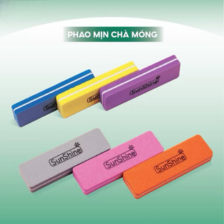 Phao mịn Sunshine - Phao xốp dũa móng hình chữ nhật chuyên dụng làm móng