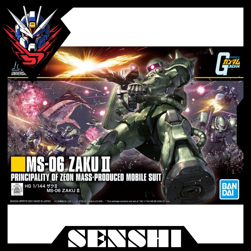 Mô hình lắp ráp HG MS-06 Zaku II