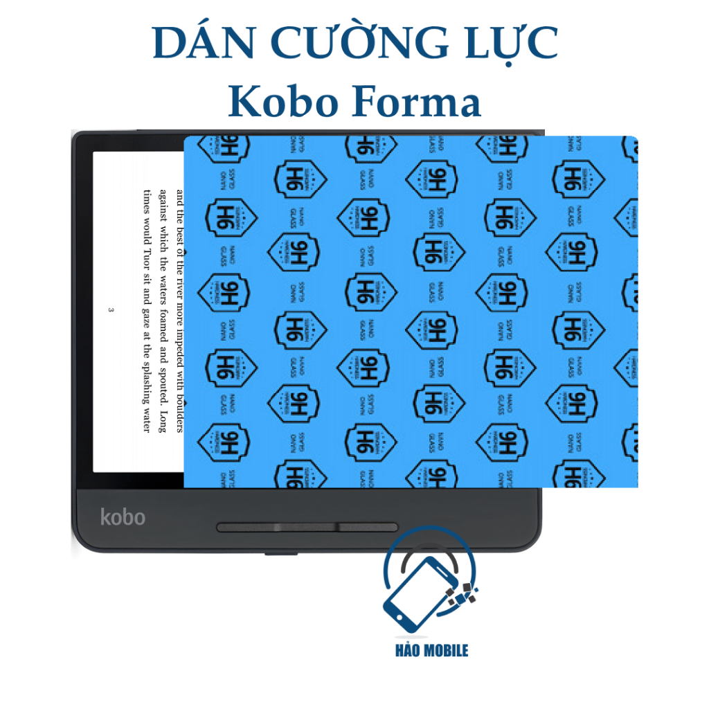 Dán cường lực dẻo nano Kobo Forma ( trong suốt và chống chói tốt )