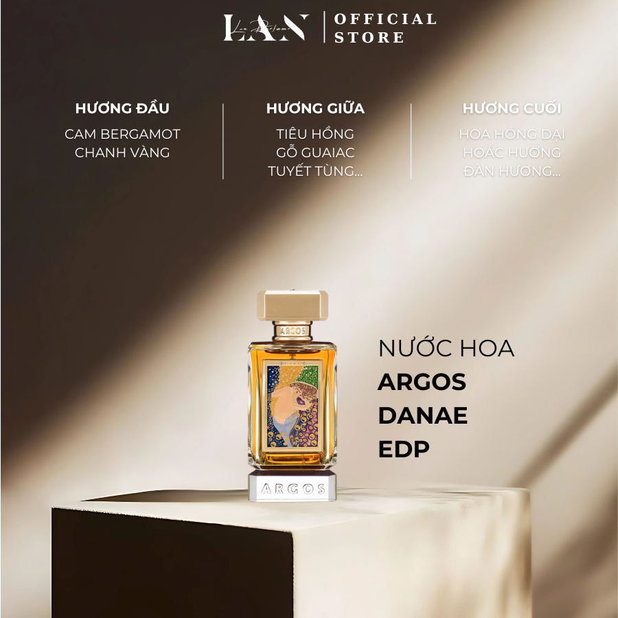 [LAN] Nước Hoa Unisex Argos Danae EDP 10/20ml