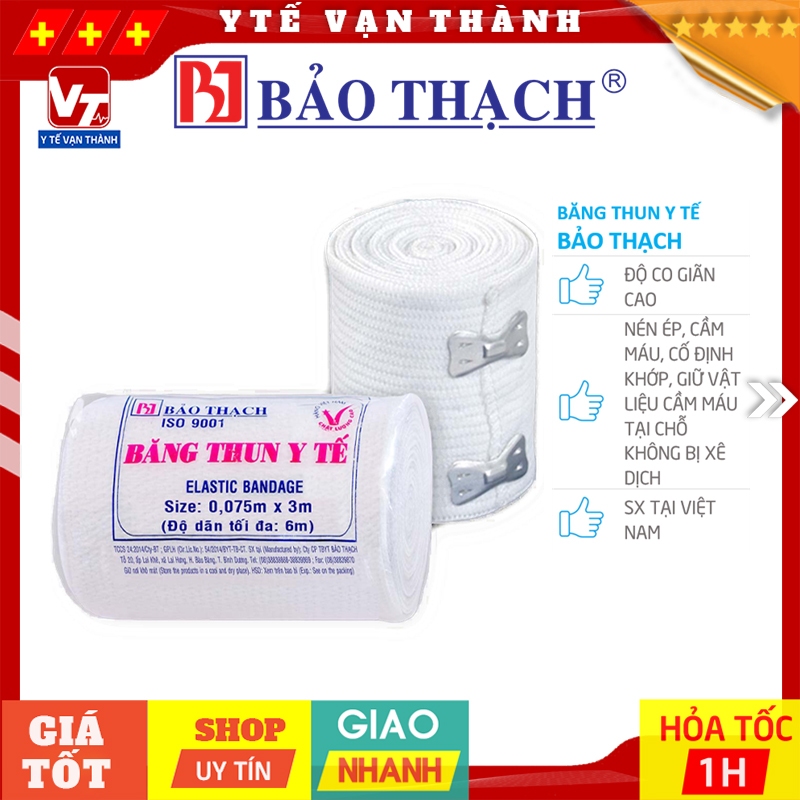 ✅ Băng Thun Y Tế Bảo Thạch -VT0162