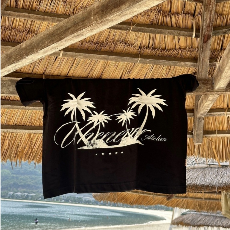 [VOUCHER MỞ BÁN 15K] Áo thun Boxy WHENEVER CLUB T-SHIRT/ Đen cotton 2 chiều form boxy cao cấp