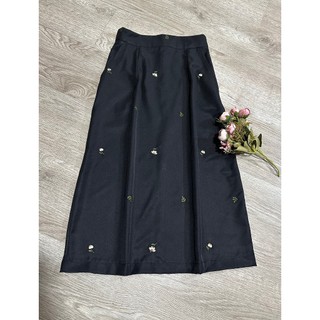 Chân váy midi linen , chân váy lụa
