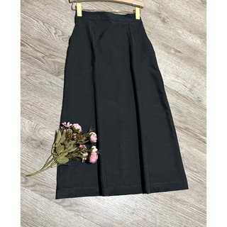 Chân váy midi linen , chân váy lụa