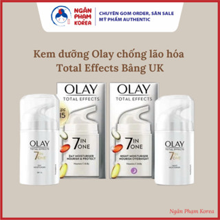 Kem Dưỡng Da Chống Lão Hóa Olay Total Effects 7in1 Bảng UK