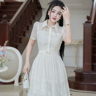 Váy maxi chân dập ly xoắn cổ